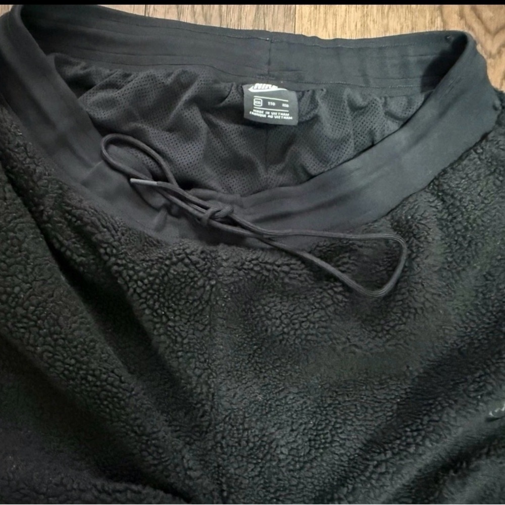 Nike Jogger Tech Icon Sherpa Fleece Men's Pants Black AQ2769-010 Size XXL - Picture 8 of 16